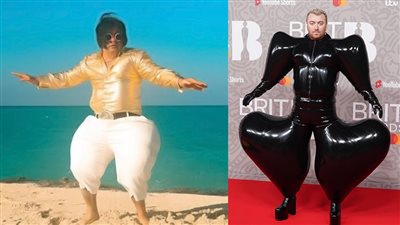 عزيز الهانش.. أغرب الإطلالات في حفل بريت 2023