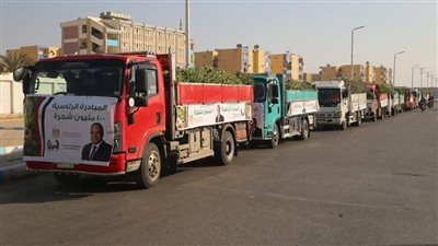 وصول 100 الف شجرة للسويس ضمن المبادرة الرئاسية 100 مليون شجرة