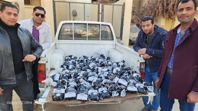 تموين الفيوم ضبط 120 دجاجة منتهية الصلاحية وتكثيف حملات على المخابز والمطاحن والاسواق 