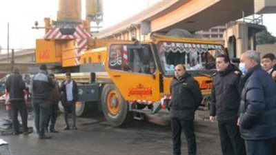 مسارات بديلة للطريق الزراعى لتجنب الزحام بعد سقوط كوبرى مشاة الثلاجة