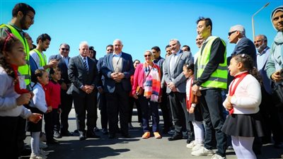وزيرة البيئة تشهد وضع حجر الأساس لمشروع مركز الصيد التعاونى بمدينة الطور بجنوب سيناء