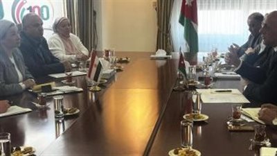 وزيرة البيئة تلتقى نظيرها الأردنى لبحث دعم الاستثمار