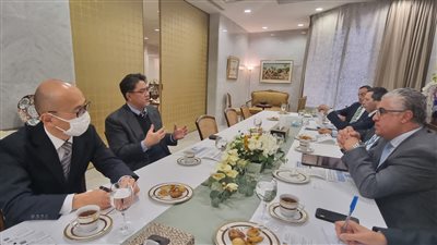 وفد المنطقة الاقتصادية لقناة السويس يلتقي بممثلي مجموعة ماروبينى ومؤسسة  JOIN اليابانية للتعاون الاقتصادي