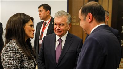 وزيرة التعاون الدولي تؤكد تطلع الدولة المصرية لمزيد من العمل مع دولة أوزبكستان