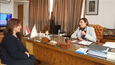 وزيرة الثقافة تبحث والأمين العام للمجلس القومي للطفولة والأمومة سُبل التعاون المشترك 