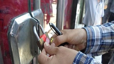 غلق وتشميع محل ألبان الصفا بمدينة نصر