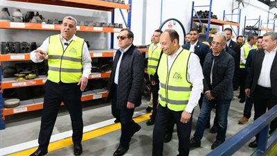 وزير البترول يفتتح مشروع تطوير ورش ومخازن شركة غاز مصر في أبو رواش