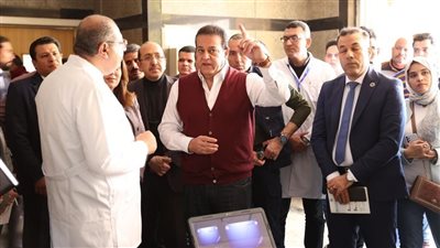 وزير الصحة يتفقد مستشفى دمياط العام.. ويشدد على الالتزام بالجداول الزمنية المحددة لتطويره