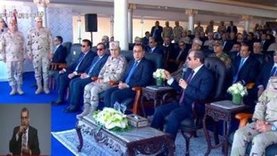 السيسي: الحذر والحرص مستمر للحفاظ على سيناء 