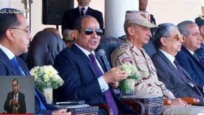 السيسي: تجهيز 600 ألف فدان للزراعة فى سيناء مع نهاية العام الجارى