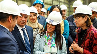 وزيرة التعاون الدولي والمُنسق المقيم للأمم المتحدة في مصر يتابعان نتائج برنامج استخدام الطاقة الشمسية 