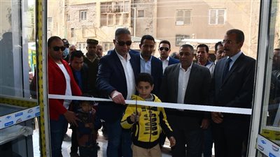 محافظ الفيوم يفتتح منفذ بيع منتجات جهاز مشروعات الخدمة الوطنية للسلع 