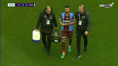 الدوري التركي.. إصابة قوية لـ تريزيجيه ومغادرته مباراة طرابزون وعمراني