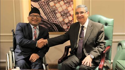 وزير الكهرباء يستقبل سفير نيبال بالقاهرة فى مقر الوزارة بالعاصمة الإدارية