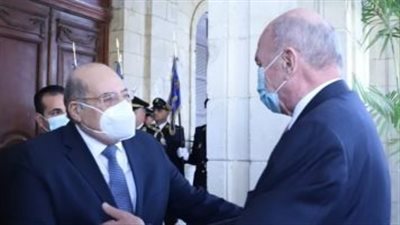 رئيس الشيوخ يلتقى رئيس مجلس الأعيان الأردنى