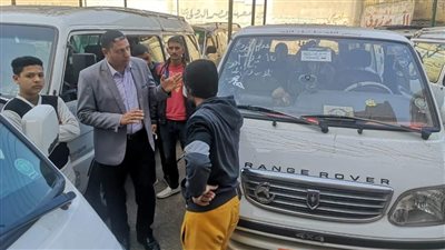 بالصور.. تواصل الحملات الرقابية بمواقف السيارات ومحطات التموين بالدقهلية