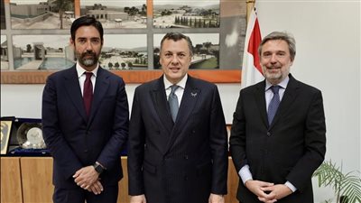 وزير السياحة  يلتقي سفير دولة إيطاليا بالقاهرة 