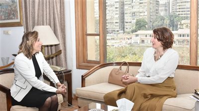 وزيرة الثقافة تستقبل رئيس المجلس التنفيذي لليونسكو