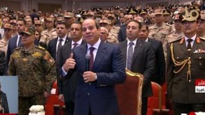 الرئيس السيسي: القضاء على الإرهاب حلم تحقق بفضل الله وتضحيات الشهداء
