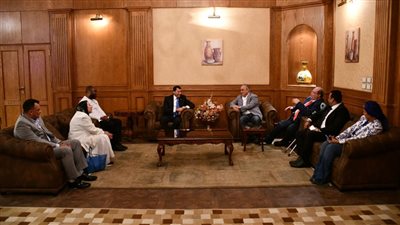 وزير الشباب والرياضة يلتقى رئيس اللجنة البارالمبية الأفريقية