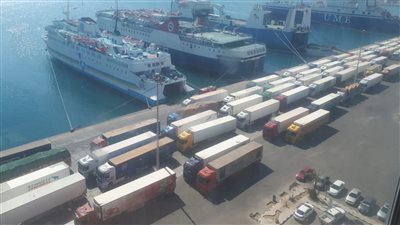 تداول 5 آلاف طن بضائع عامة ومتنوعة بموانئ البحر الأحمر