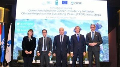 اجتماع لتنفيذ مبادرة رئاسة مصر لـ COP27 بشأن تغير المناخ واستدامة السلام