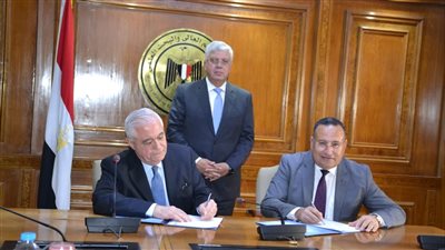وزير التعليم العالي يشهد توقيع بروتوكول تعاون بين جامعتي الإسكندرية وبيروت العربية