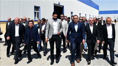 رئيس الوزراء يشهد افتتاح  مشروع شركة 