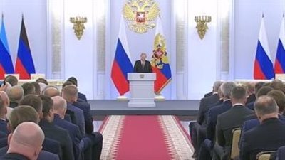 الرئيس الروسي يزور شبه جزيرة القرم فى الذكرى التاسعة لضمها