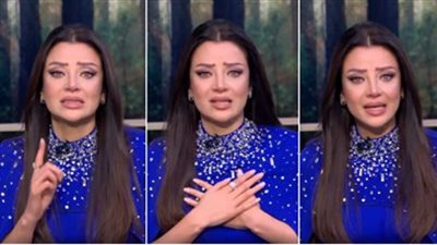 ما السبب.. رضوى الشربيني بالدموع في آخر حلقاتها قبل رمضان