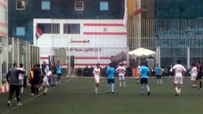 خناقة شوارع.. بالصور معركة في مباراة غزل المحلة والزمالك في دوري الناشئين