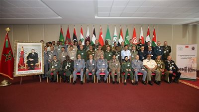 ختام أعمال إجتماعات الجمعية العمومية للإتحاد العربى للرياضة العسكرية بالمملكة المغربية 