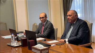 شكري يُشارك في الاجتماع الوزاري الافتراضي لمنتدى الاقتصادات الكبرى حول الطاقة والمناخ