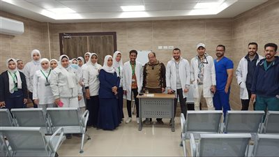 ختام فعاليات الدورة التدريبية للأطباء والتمريض بالسويس