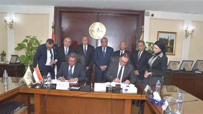 توقيع بروتوكول بين وزارة التموين ممثلة في الشركة العامة لتجارة ‏الجملة ومحافظة القليوبية