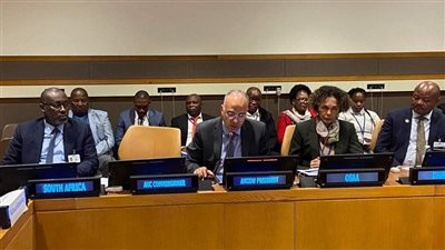 وزير الري يشارك في جلسة 