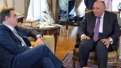 وزير الخارجية يبحث مع مسؤول أوروبى سبل التصدى للهجرة غير الشرعية