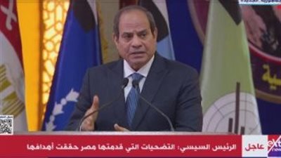 الرئيس: قاتلنا الأشرار 10 سنوات حتى عادت سيناء كاملة.. والحرب على الإرهاب لا تقل عن حرب 6 أكتوبر