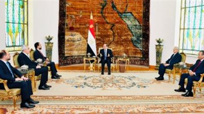 الرئيس السيسي يستقبل رئيس النواب العراقى ويؤكد خصوصية العلاقات بين القاهرة وبغداد