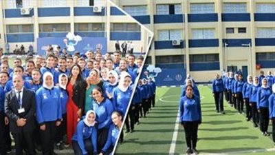 وفد من الاتحاد الأوروبى يزور إحدى مدارس التكنولوجيا التطبيقية