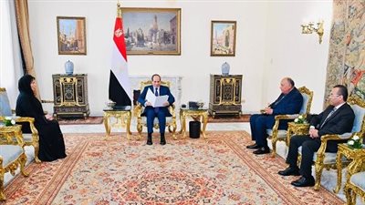 للمشاركة في القمة العالمية للمناخ COP28..  الرئيس السيسي يتسلم رسالة خطية من رئيس الإمارات 