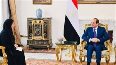 الرئيس السيسي يتسلم رسالة خطية من 