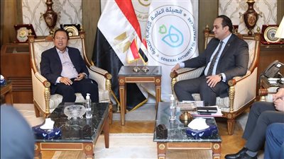 السبكي يستقبل وفد رفيع المستوى من أمانة مجلس الوزراء وهيئة التأمين الصحي الإجتماعي بإندونيسيا 