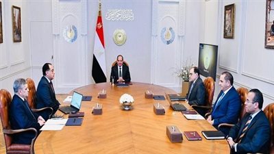 الرئيس السيسي يطلع على بيان حركة الملاحة في قناة السويس