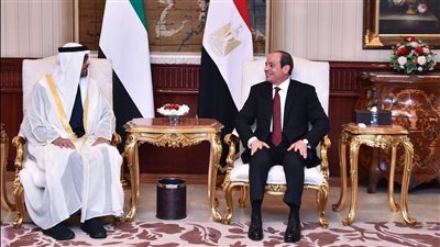 لتعزيز التعاون المشترك.. تفاصيل لقاء الرئيس السيسي وبن زايد بقصر الإتحادية