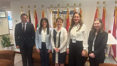 وزيرة التعاون الدولي تلتقي رئيسي بنك الاستثمار الأوروبي والبنك الأوروبي 