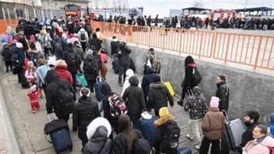 بولندا تستقبل 29 ألفا و500 لاجىء أوكرانى خلال 24 ساعة