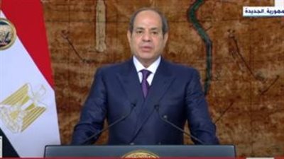 الرئيس السيسي: الجيش والشرطة مقاتلين أشداء لا يخشون الموت