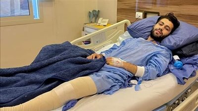 الفيراري.. شادي رضوان لاعب الأهلي يجري جراحة الصليبي بنجاح