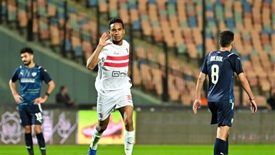 الزمالك يتقدم على سيراميكا برأسية الجزيري في الشوط الأول